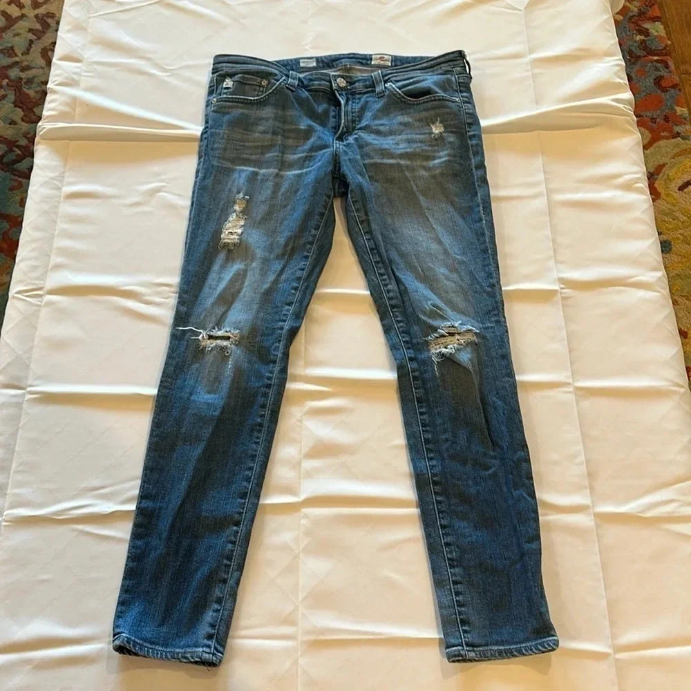 AG women’s jeans Legging ankle super skinny ankle‎ jeans size 30 30R 28” inseam